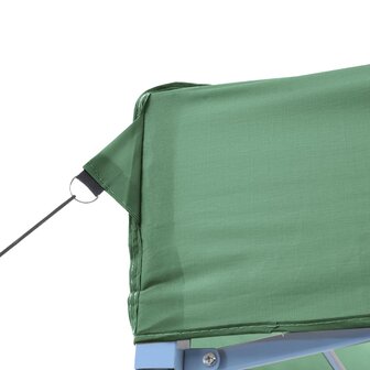 Partytent inklapbaar pop-up 580x292x315 cm groen