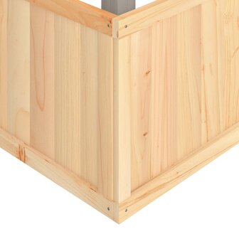 Speelset voor buiten massief sparrenhout donkergrijs