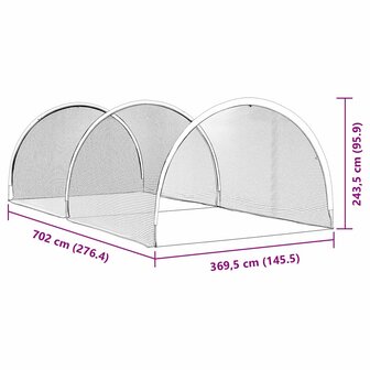 Honken en Softbal Zwart 70 x 35 x 24 cm Polyester