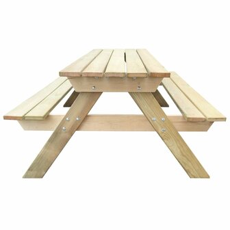 Picknicktafel 150x135x71,5 cm hout