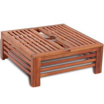 Parasolvoetbedekking hout