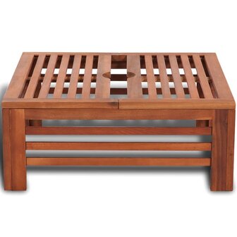 Parasolvoetbedekking hout