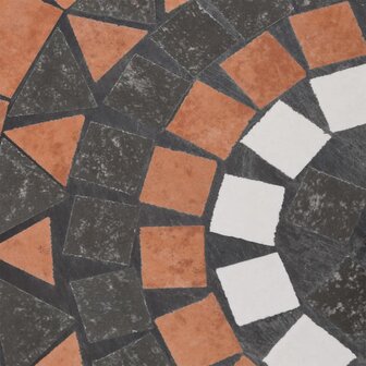 Parasolvoet rond 12 kg terracotta wit