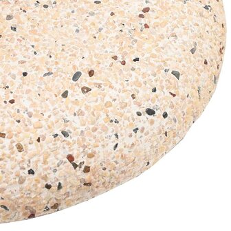 Parasolvoet Geel, Zwart 45 x 45 x 40 cm Beton, metaal
