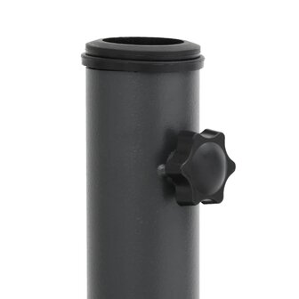 Parasolvoet voor stokken van &Oslash;32/38/48 mm 17 kg vierkant