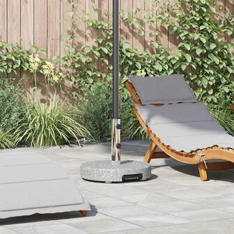Parasolvoet Grijs 45 x 45 x 37.5 cm Graniet