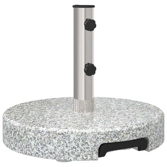 Parasolvoet Grijs 45 x 45 x 37.5 cm Graniet