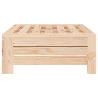 Parasolvoetbedekking massief grenenhout