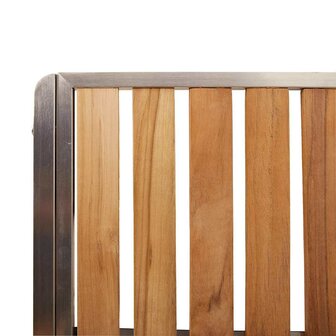 Tuinstoel 8 pcs Bruin 56 x 54.5 x 87cm Massief teakhout