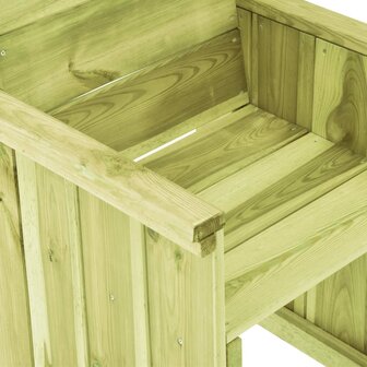 Tuinstoel ge&iuml;mpregneerd grenenhout