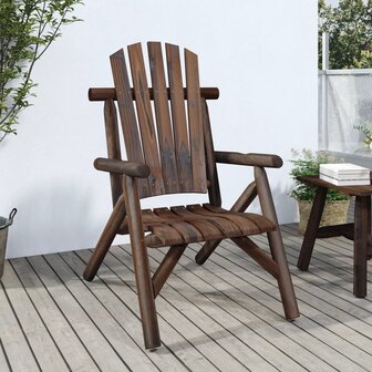 Tuinstoel 68x86x103 cm massief vurenhout