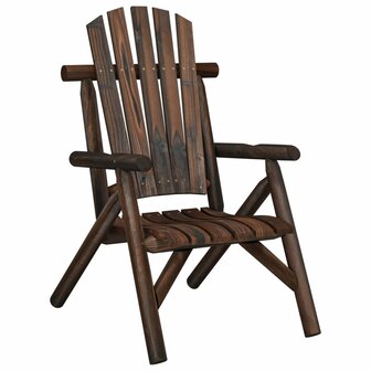 Tuinstoel 68x86x103 cm massief vurenhout