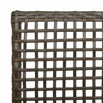 Tuinstoel 2 pcs Bruin 53 x 60 x 85cm poly rattan