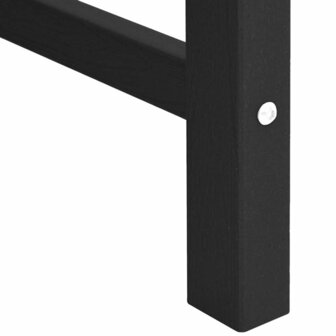 Tuinstoel 4 pcs Zwart 65.5 x 55.5 x 88cm Kunststof