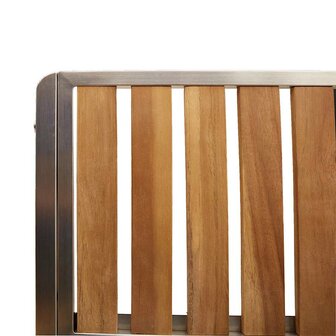 Tuinstoel 6 pcs Bruin 56 x 54.5 x 87cm Massief acaciahout