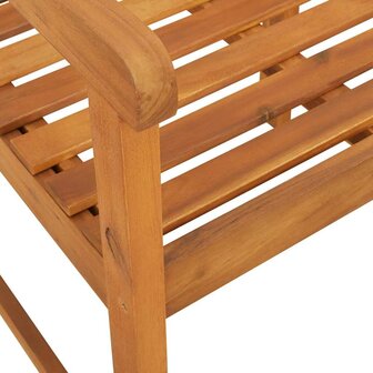 Tuinstoel 8 pcs Bruin 56 x 56 x 90 cm Massief acaciahout