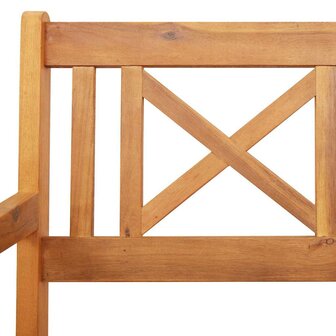Tuinstoel 6 pcs Bruin 56 x 56 x 90 cm Massief acaciahout