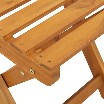 Tuinstoel 4 pcs Bruin 36 x 46 x 86cm Massief acaciahout