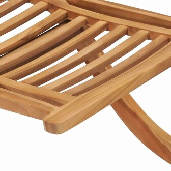 Tuinstoel inklapbaar 50x90x69 cm massief teakhout