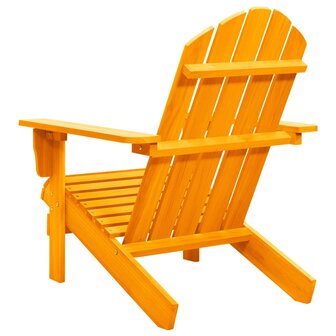 Tuinstoel Adirondack massief vurenhout oranje