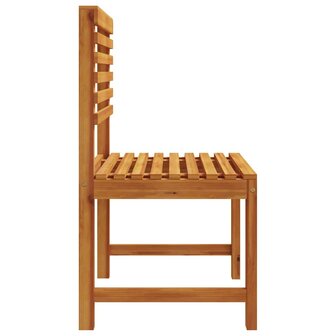 Tuinstoel 2 pcs Bruin 50 x 50 x 91cm Massief acaciahout