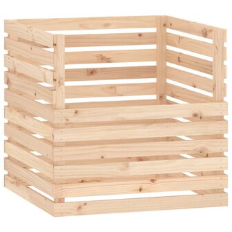 Compostbak 80x80x78 cm massief grenenhout
