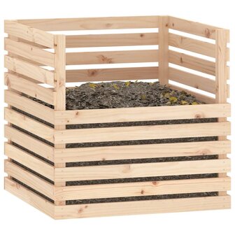 Compostbak 80x80x78 cm massief grenenhout