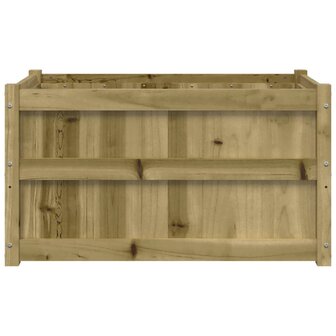 Plantenbak 90x50x50 cm ge&iuml;mpregneerd grenenhout