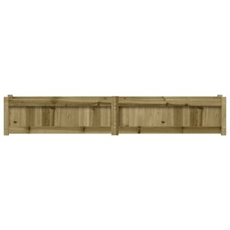 Plantenbak 180x31x31 cm ge&iuml;mpregneerd grenenhout