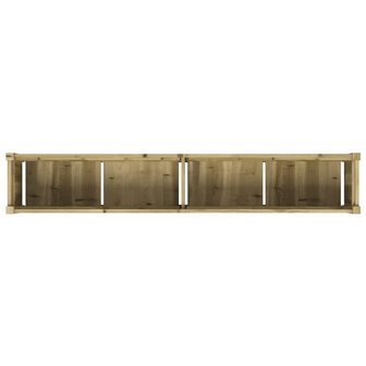 Plantenbak 180x31x31 cm ge&iuml;mpregneerd grenenhout