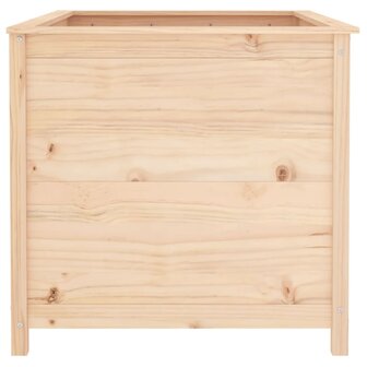 Plantenbak verhoogd 119,5x82,5x78 cm massief grenenhout