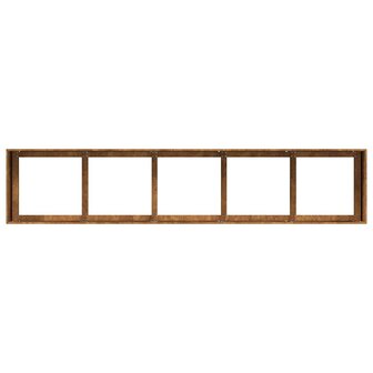 Plantenbak roestig 200x40x40 cm weervast staal