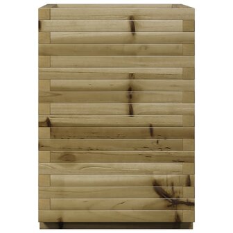 Plantenbak 50x50x72 cm ge&iuml;mpregneerd grenenhout