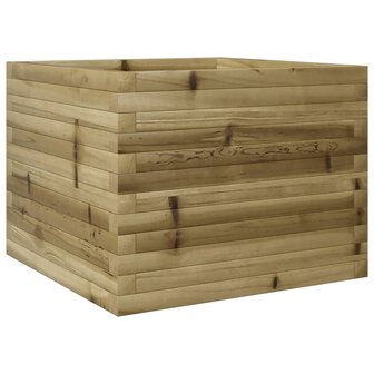 Plantenbak 60x60x45,5 cm ge&iuml;mpregneerd grenenhout