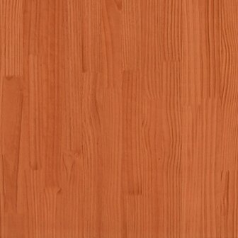 Plantenbak 110x40x45,5 cm massief grenenhout wasbruin