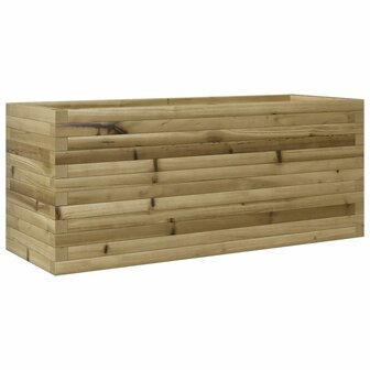 Plantenbak 110x40x45,5 cm ge&iuml;mpregneerd grenenhout