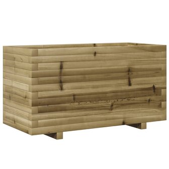 Plantenbak 90x40x49,5 cm ge&iuml;mpregneerd grenenhout