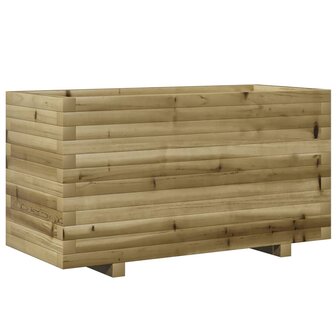 Plantenbak 90x40x49,5 cm ge&iuml;mpregneerd grenenhout
