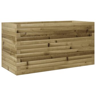 Plantenbak 90x40x45,5 cm ge&iuml;mpregneerd grenenhout