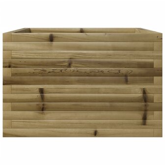 Plantenbak 70x70x45,5 cm ge&iuml;mpregneerd grenenhout