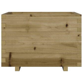 Plantenbak 70x70x49,5 cm ge&iuml;mpregneerd grenenhout