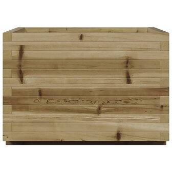 Plantenbak 70x70x49,5 cm ge&iuml;mpregneerd grenenhout
