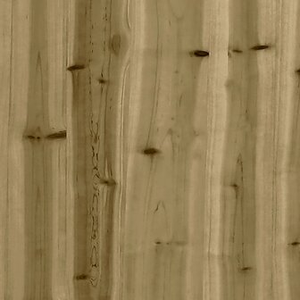 Plantenbak 70x70x49,5 cm ge&iuml;mpregneerd grenenhout