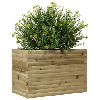Plantenbak 70x40x45,5 cm ge&iuml;mpregneerd grenenhout