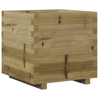 Plantenbak 50x50x49,5 cm ge&iuml;mpregneerd grenenhout