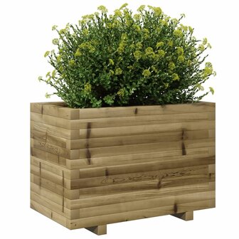 Plantenbak 70x40x49,5 cm ge&iuml;mpregneerd grenenhout
