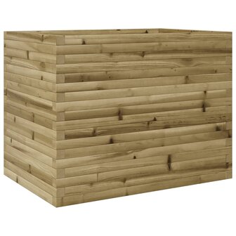 Plantenbak 90x60x68,5 cm ge&iuml;mpregneerd grenenhout