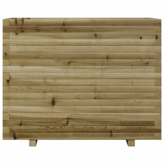 Plantenbak 90x60x72,5 cm ge&iuml;mpregneerd grenenhout