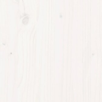 Plantenbak 180x50x50 cm massief grenenhout wit