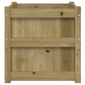 Plantenbak 50x50x50 cm ge&iuml;mpregneerd grenenhout